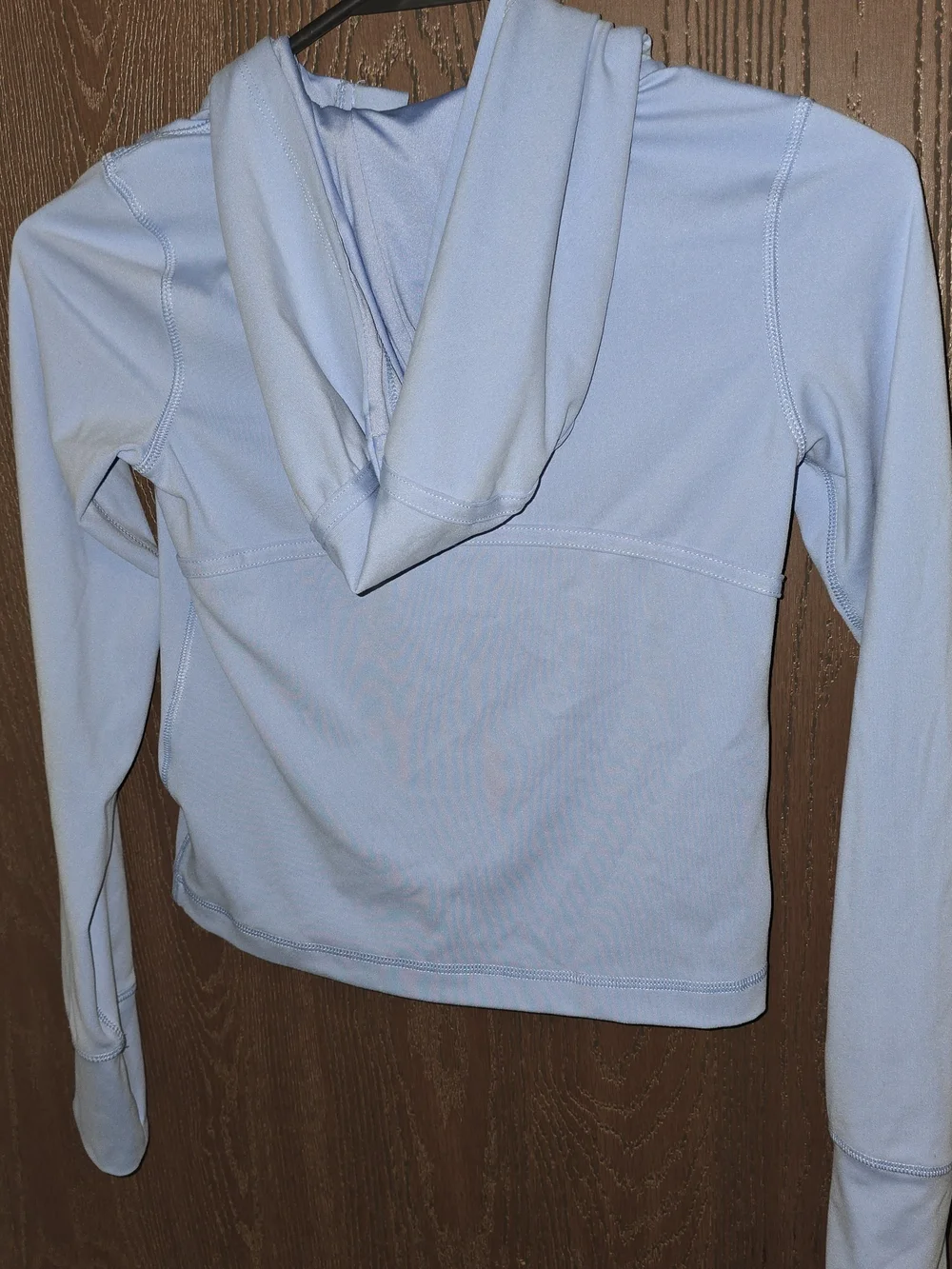 Yogalicious Girls Light Blue Zip Hoodie